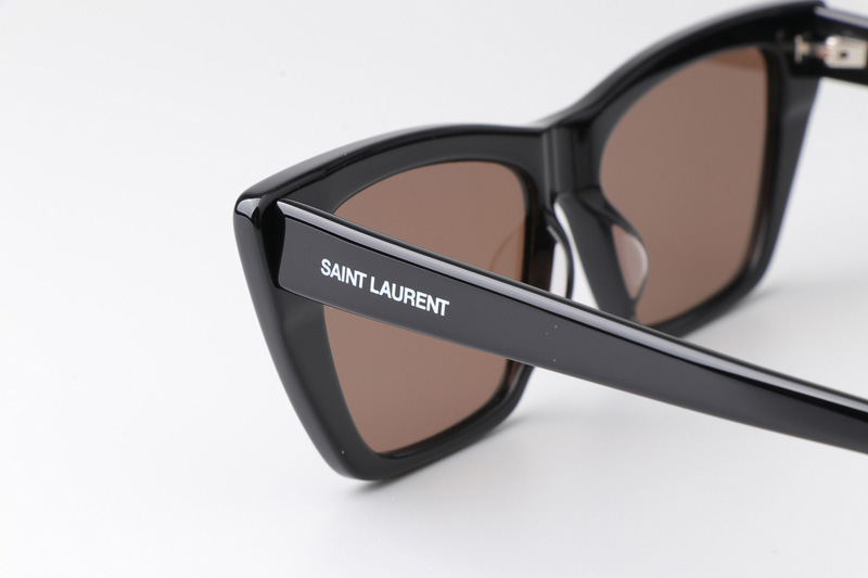 SL276 Mica Sunglasses Black Brown