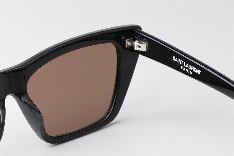 SL276 Mica Sunglasses Black Brown