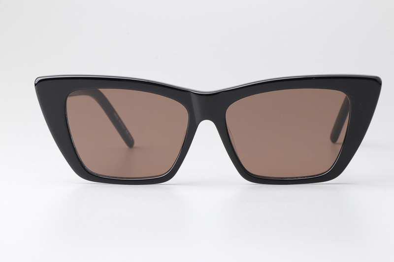 SL276 Mica Sunglasses Black Brown