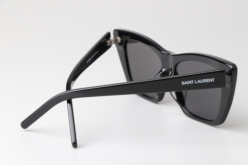 SL276 Mica Sunglasses Black Gray