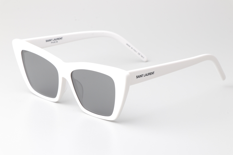 SL276 Mica Sunglasses White Silver