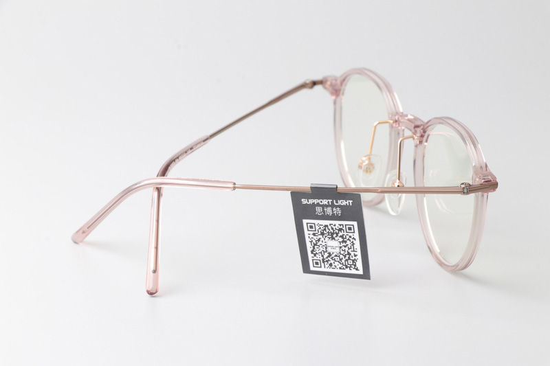 SL3005 Eyeglasses Transparent Pink Gold