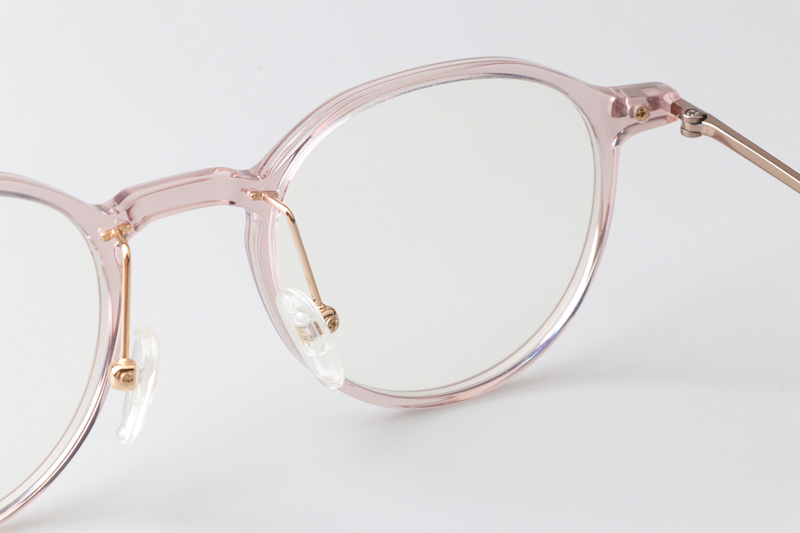 SL3005 Eyeglasses Transparent Pink Gold