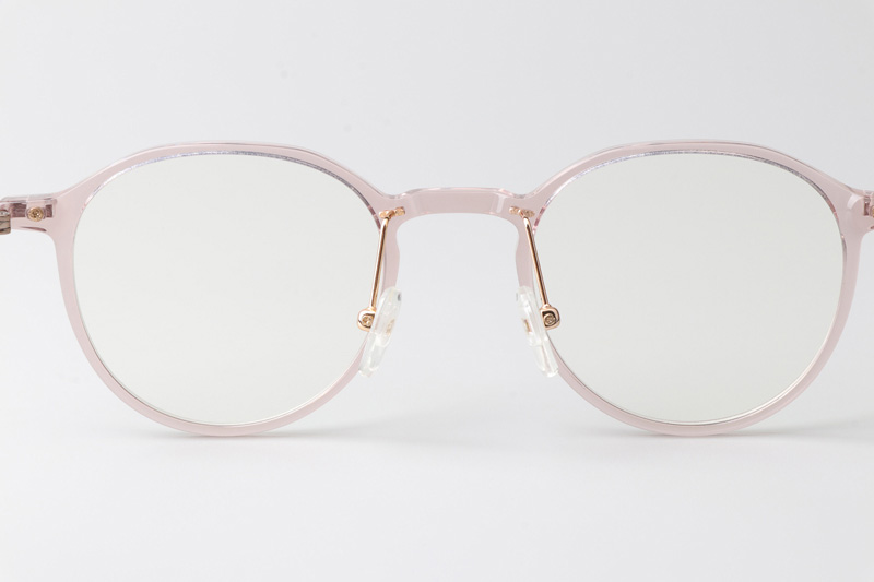 SL3005 Eyeglasses Transparent Pink Gold