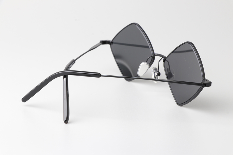 SL302 Sunglasses Black Gray
