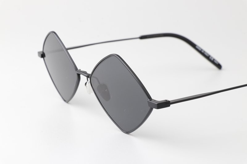 SL302 Sunglasses Black Gray