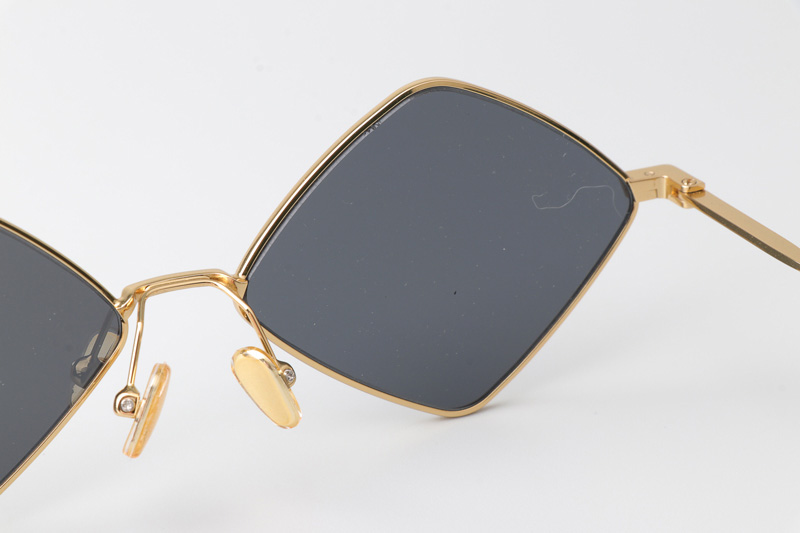 SL302 Sunglasses Gold Gray