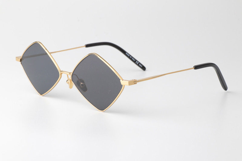 SL302 Sunglasses Gold Gray