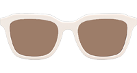 SL457 Sunglasses Cream Brown