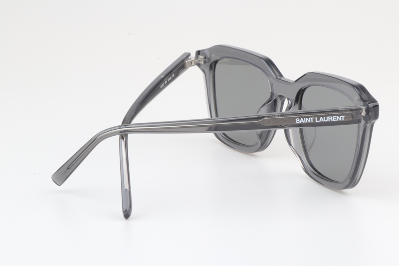 SL457 Sunglasses Gray Silver