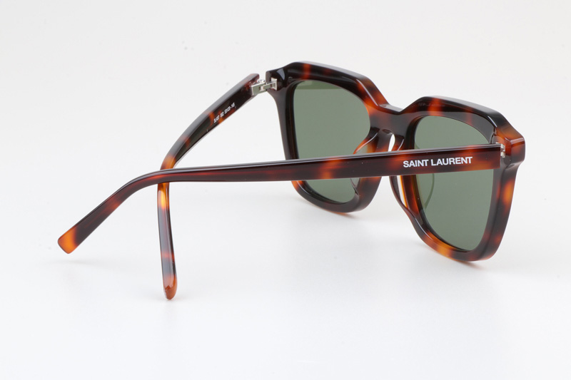 SL457 Sunglasses Tortoise Green