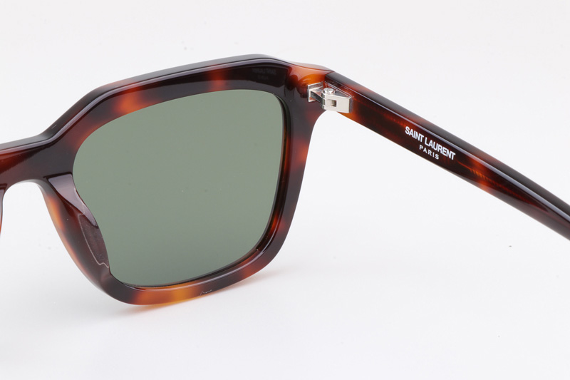 SL457 Sunglasses Tortoise Green