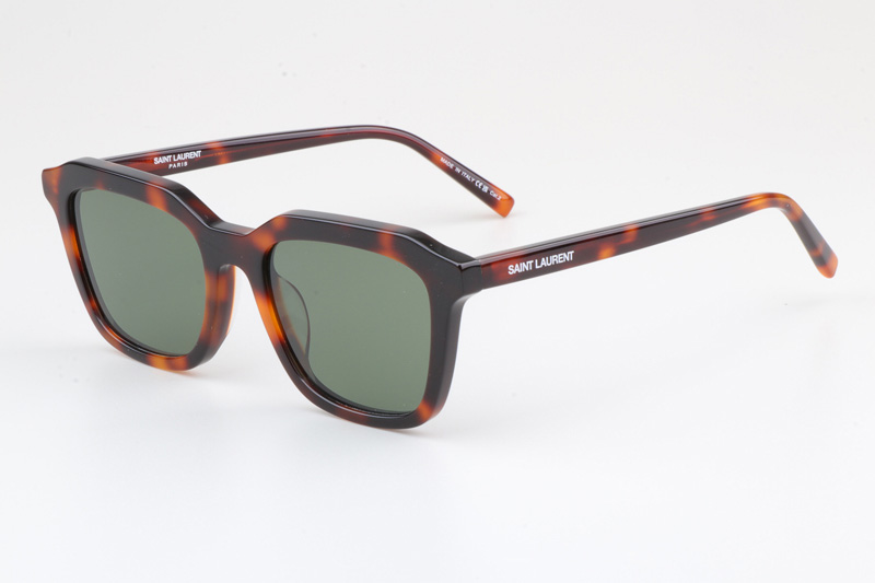 SL457 Sunglasses Tortoise Green