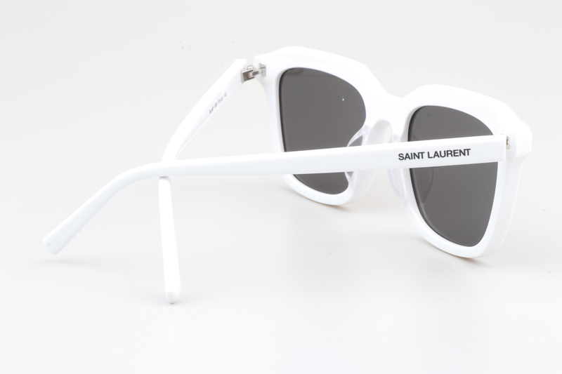 SL457 Sunglasses White Gray