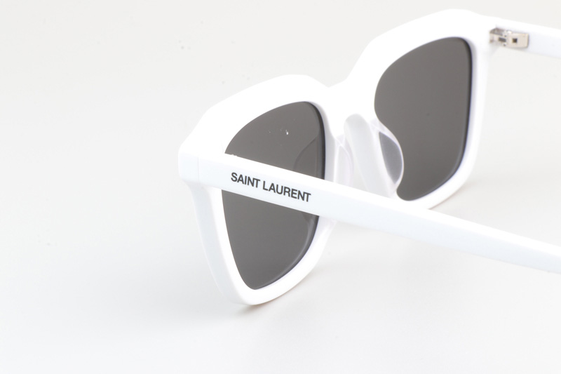 SL457 Sunglasses White Gray