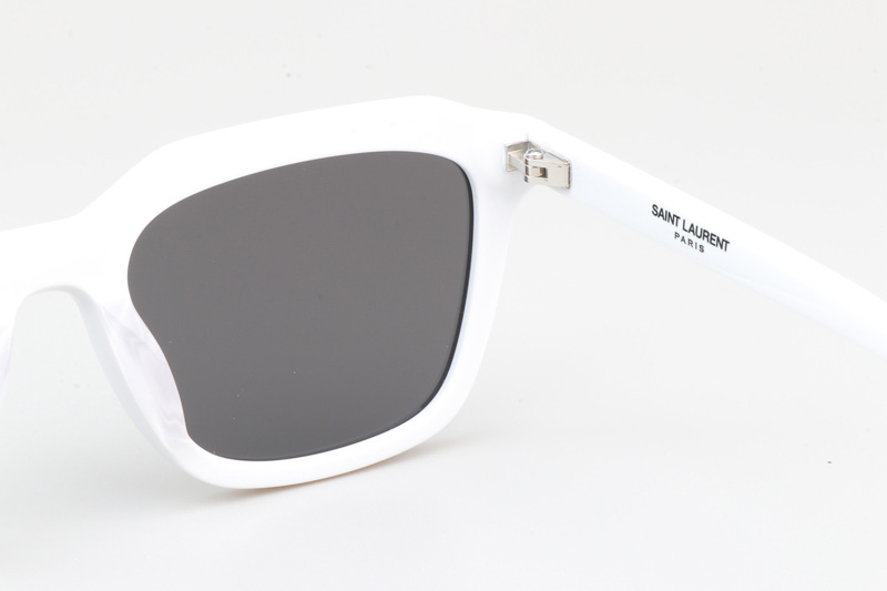 SL457 Sunglasses White Gray