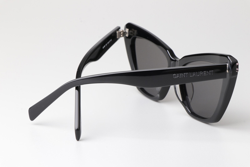 SL466 Sunglasses Black Gray