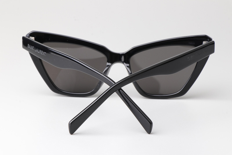 SL466 Sunglasses Black Gray