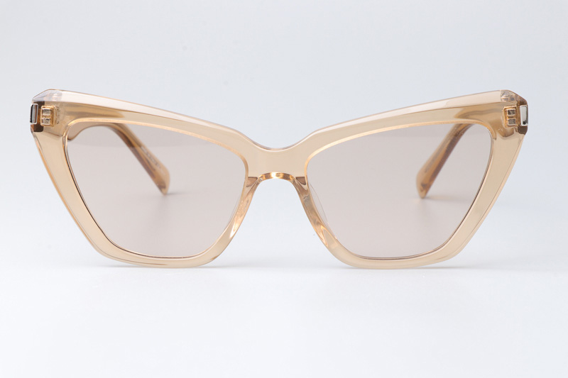 SL466 Sunglasses Light Brown Brown