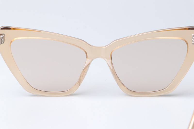 SL466 Sunglasses Light Brown Brown