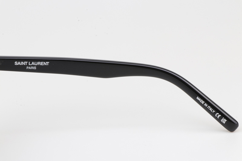 SL570 Sunglasses Black Gold Gray