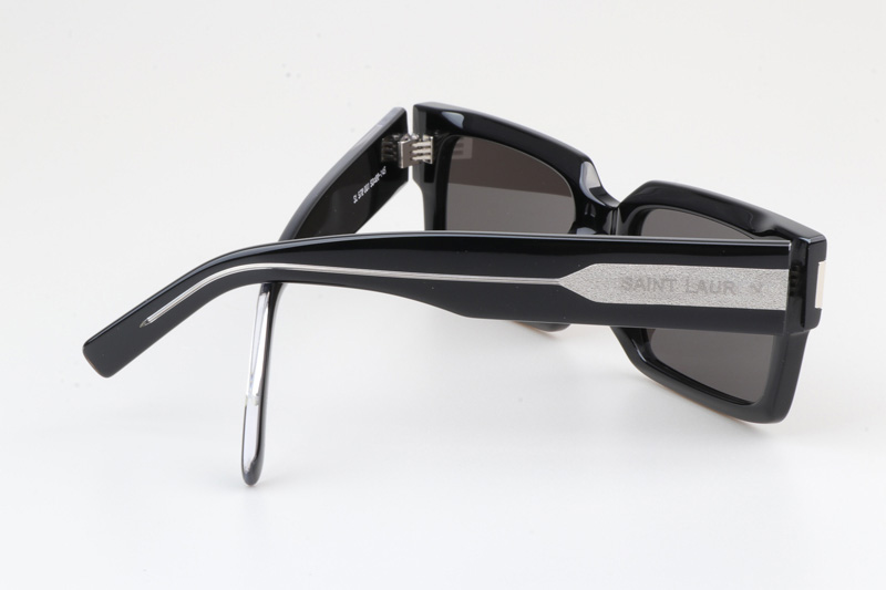 SL572 Sunglasses Black Gray