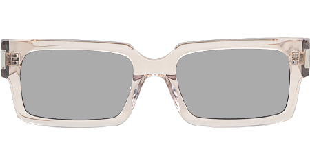 SL572 Sunglasses Transparent Brown Silver
