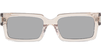 SL572 Sunglasses Transparent Brown Silver