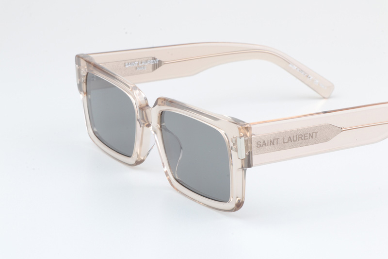 SL572 Sunglasses Transparent Brown Silver