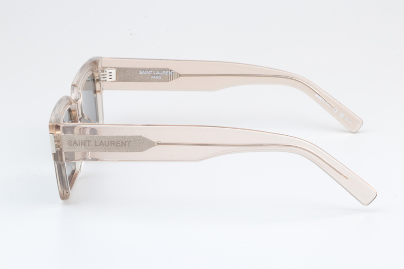 SL572 Sunglasses Transparent Brown Silver