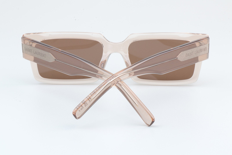 SL572 Sunglasses Transparent Yellow Brown