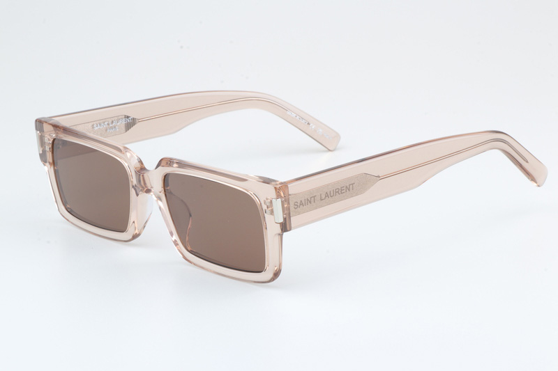 SL572 Sunglasses Transparent Yellow Brown