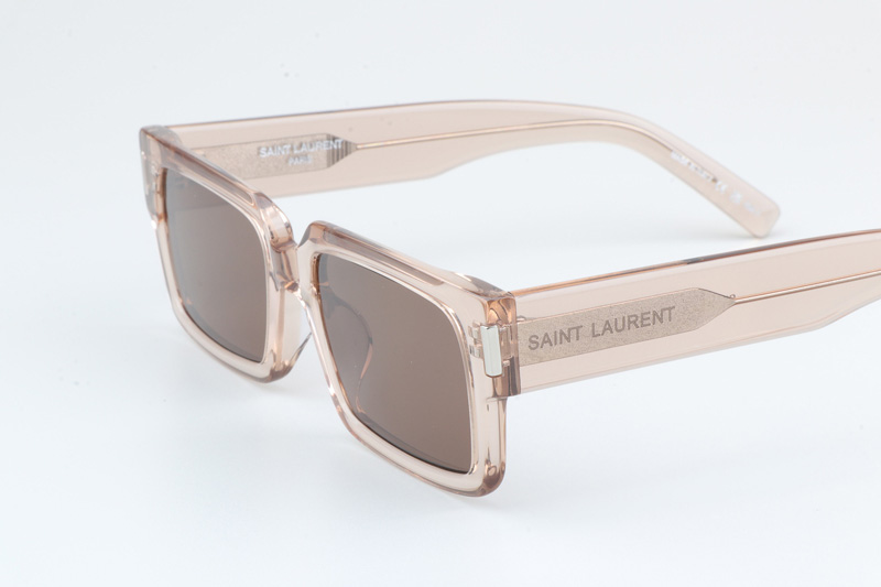 SL572 Sunglasses Transparent Yellow Brown