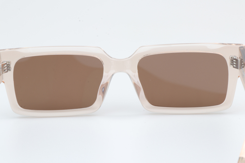 SL572 Sunglasses Transparent Yellow Brown