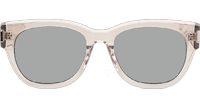 SL573 Sunglasses Transparent Brown Silver