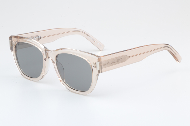 SL573 Sunglasses Transparent Brown Silver