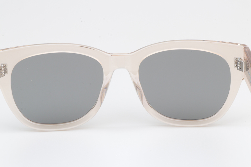 SL573 Sunglasses Transparent Brown Silver