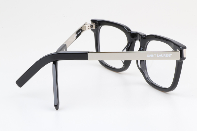 SL581 Eyeglasses Black Silver