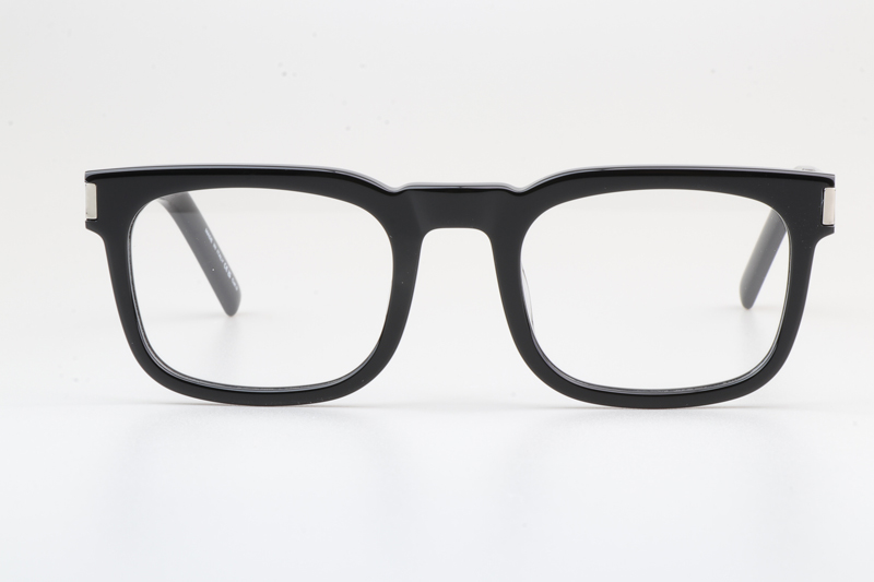 SL581 Eyeglasses Black Silver