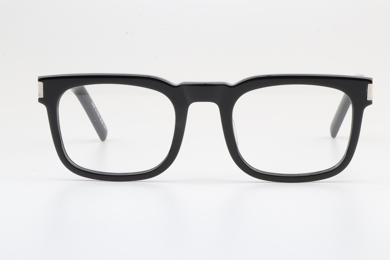 SL581 Eyeglasses Black Silver