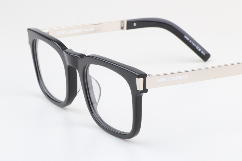 SL581 Eyeglasses Black Silver