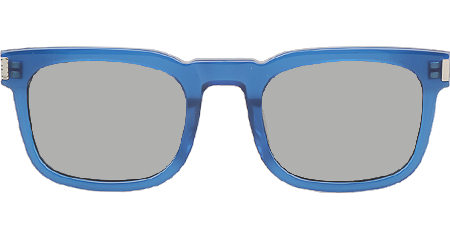 SL581 Sunglasses Blue Gold Silver