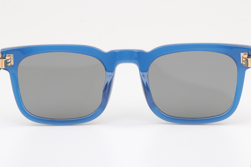 SL581 Sunglasses Blue Gold Silver