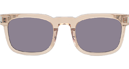 SL581 Sunglasses Brown Silver Purple