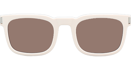SL581 Sunglasses Cream Gold Brown