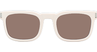 SL581 Sunglasses Cream Gold Brown