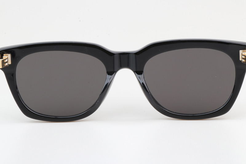 SL582 Sunglasses Black Gold Gray