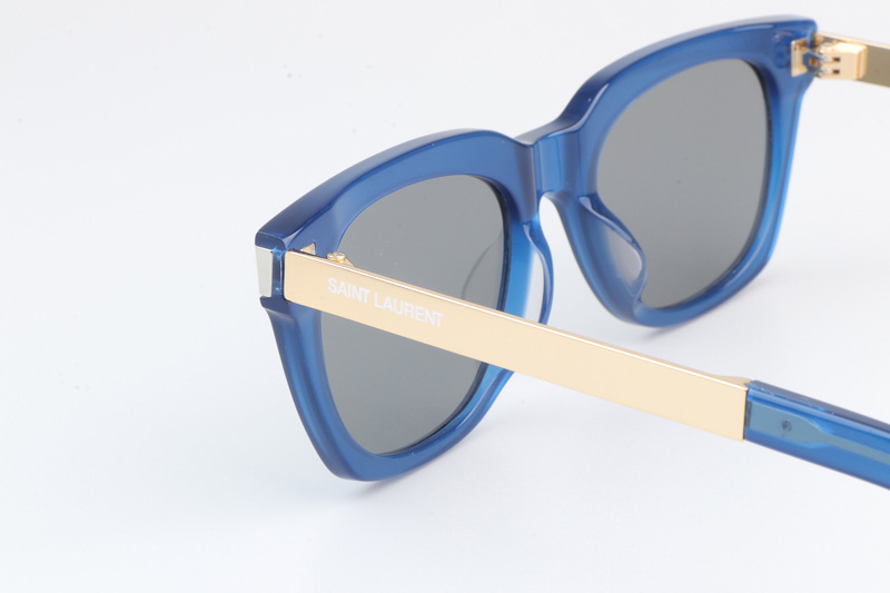 SL582 Sunglasses Blue Gold Silver