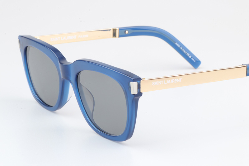 SL582 Sunglasses Blue Gold Silver