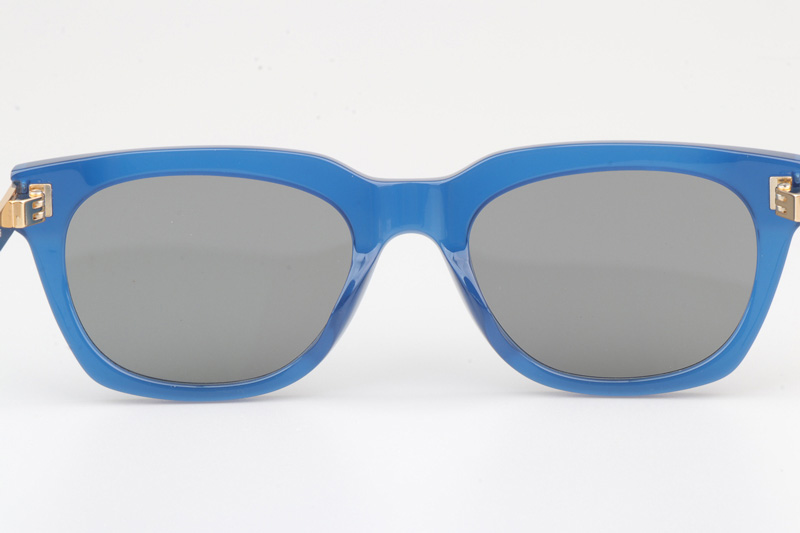 SL582 Sunglasses Blue Gold Silver